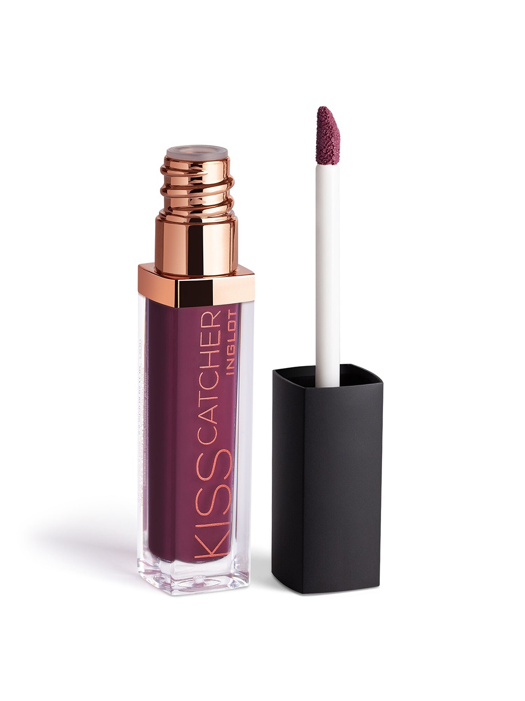 

INGLOT Kiss Catcher Long Lasting Creamy Liquid Lipstick 5.5ml - Dirty Kiss 06, Burgundy