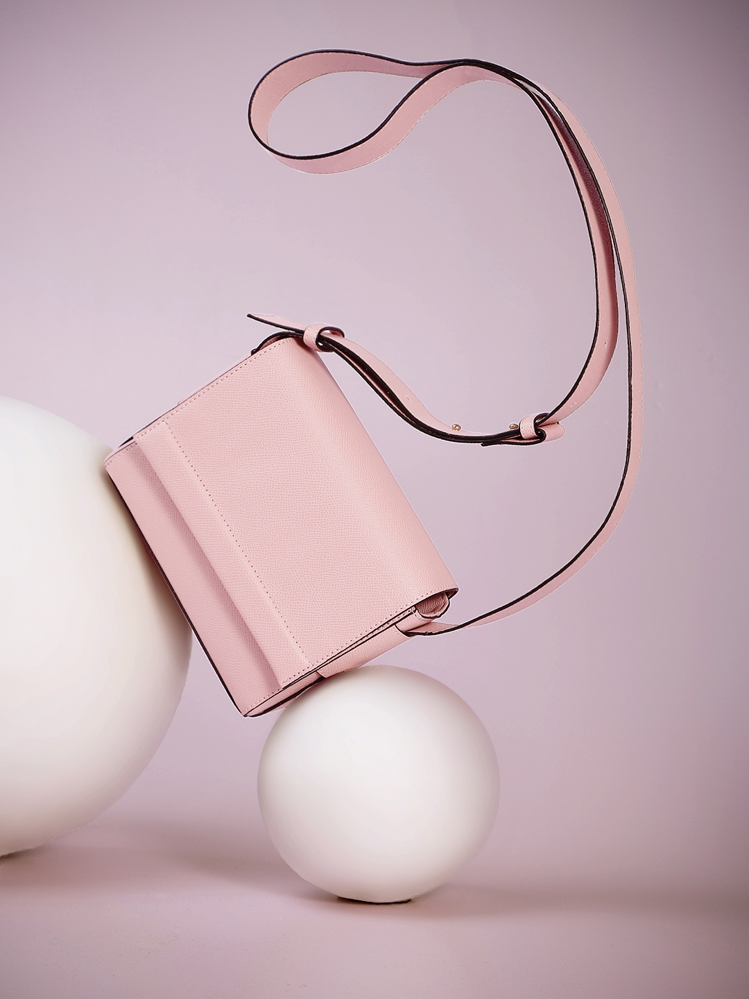 

French Connection Structured Sling Bag, Pink
