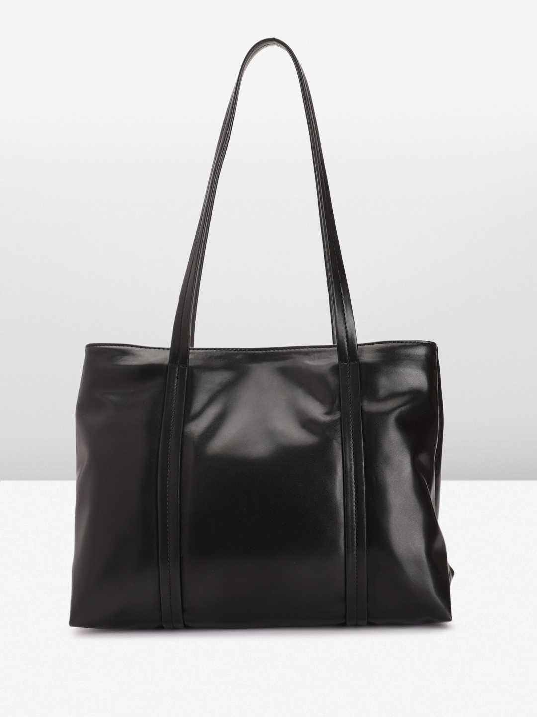 

French Connection Structured Shoulder Bag, Black