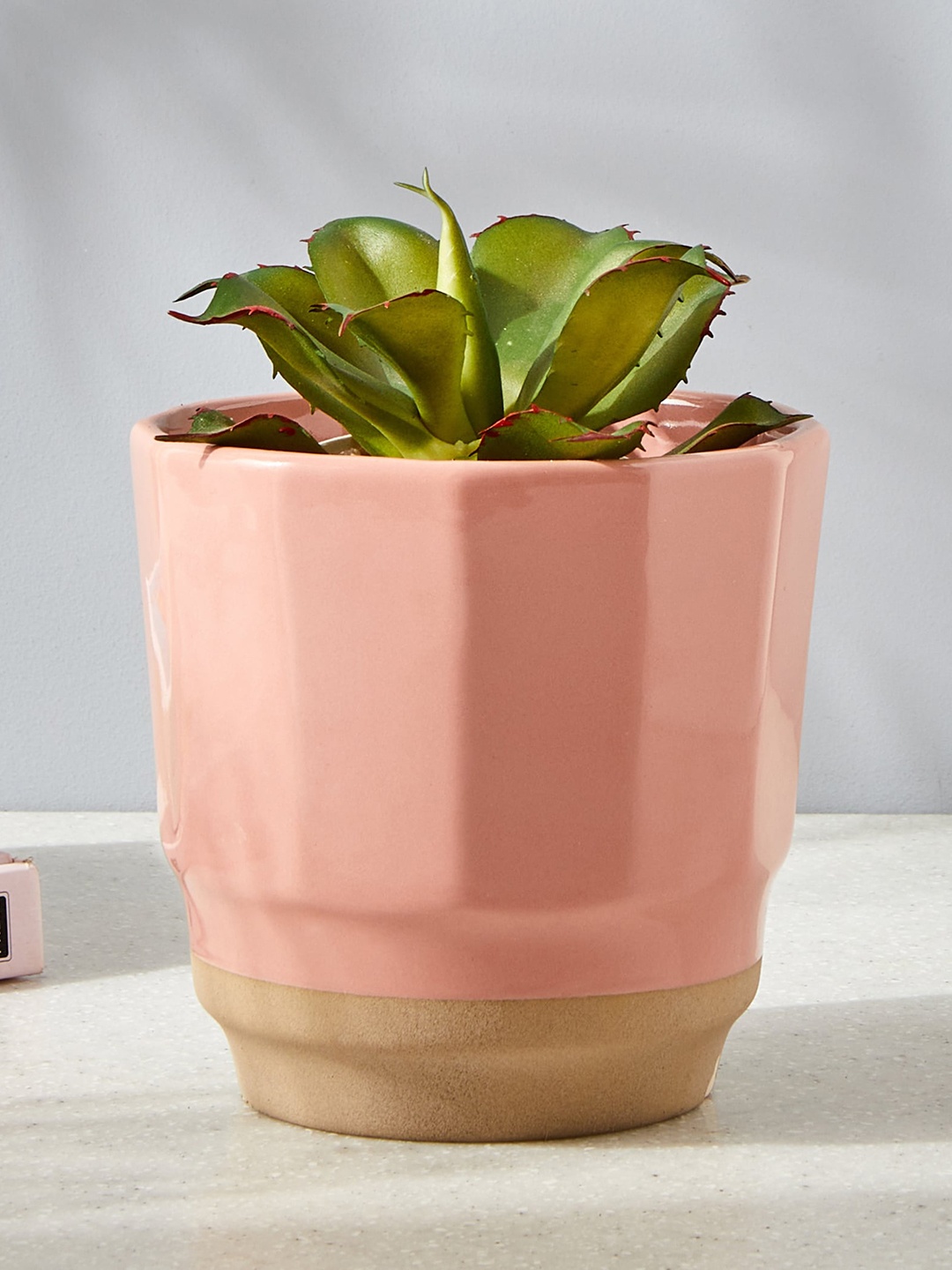 

Home Centre Colour Refresh Pink Ceramic Jug Planter