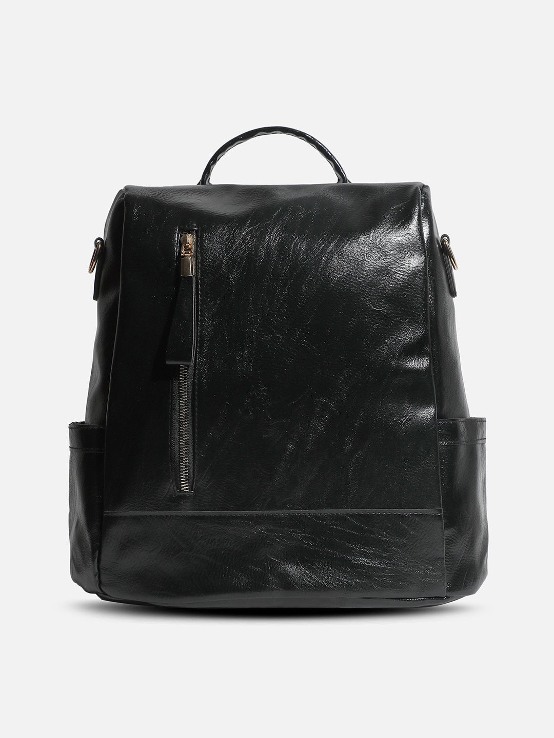 

HAUTE SAUCE by Campus Sutra Medium Backpack, Black