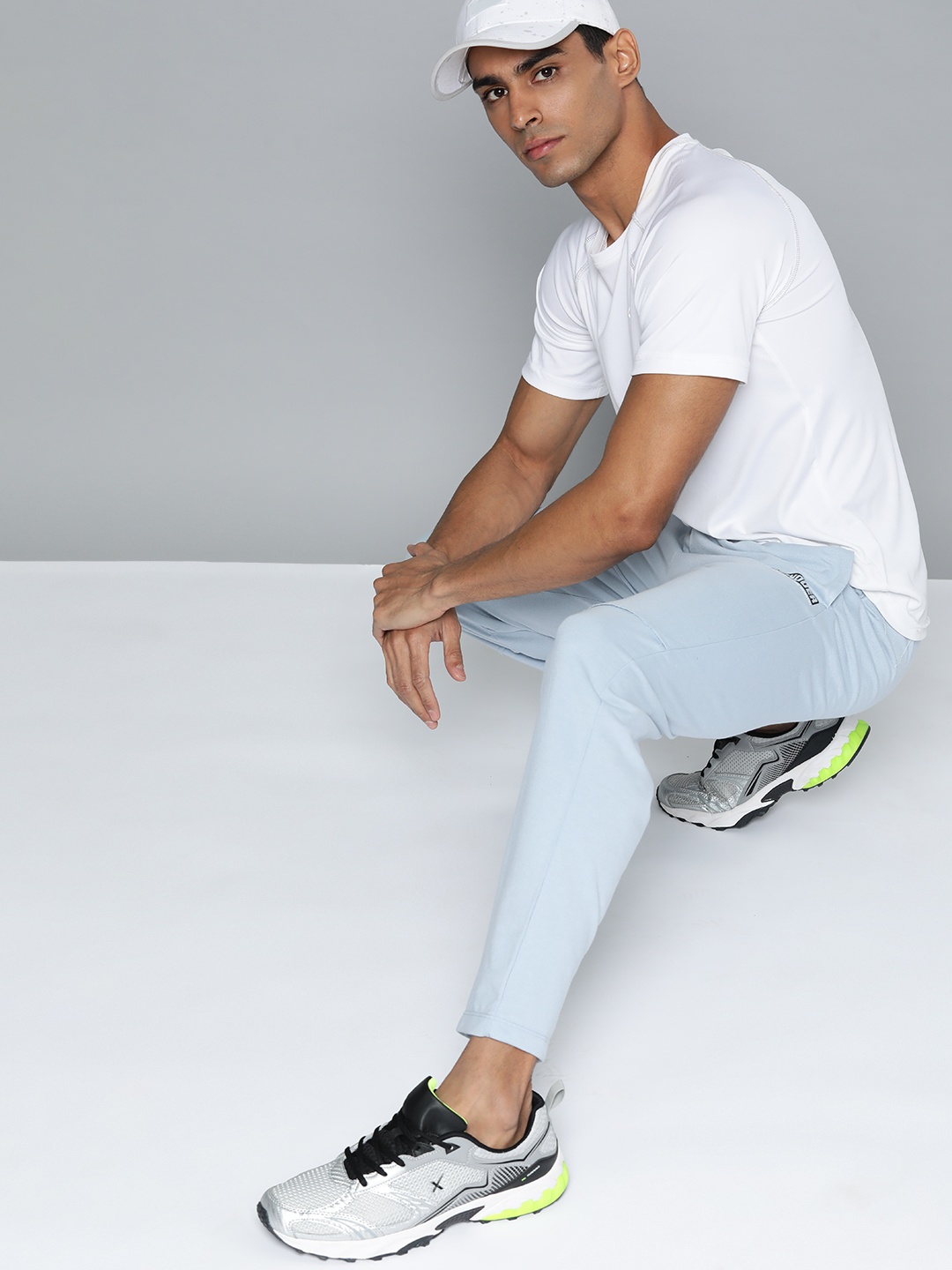 

HRX by Hrithik Roshan Men Solid Track Pants, Blue