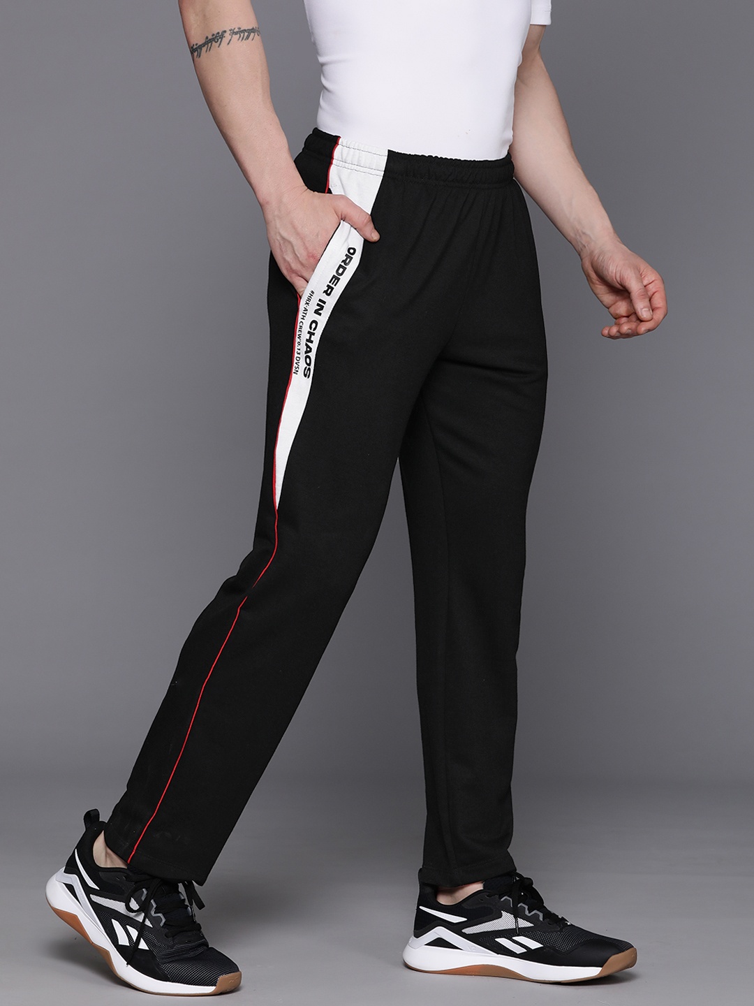

HRX by Hrithik Roshan Men Lifestyle Track Pants, Black