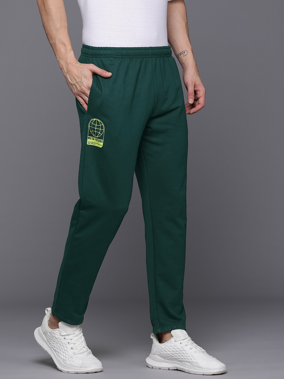 

HRX by Hrithik Roshan Men Lifestyle Track Pants, Green