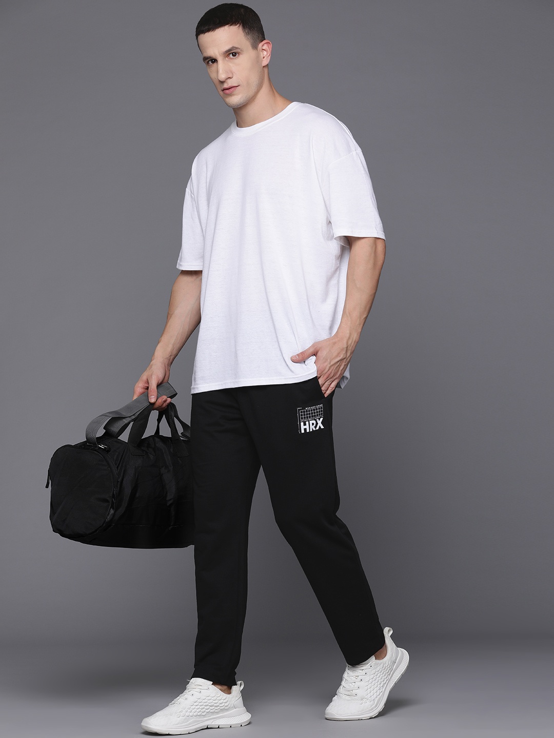 

HRX by Hrithik Roshan Men Lifestyle Track Pants, Black