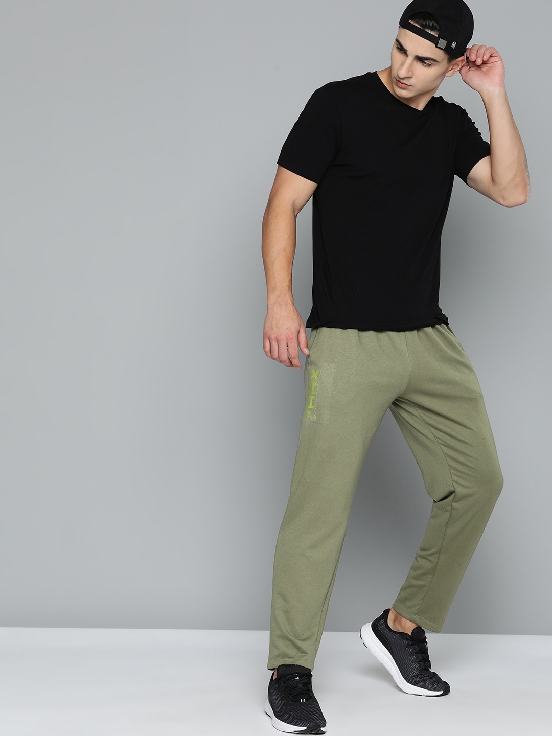

HRX by Hrithik Roshan Men Lifestyle Track Pants, Olive