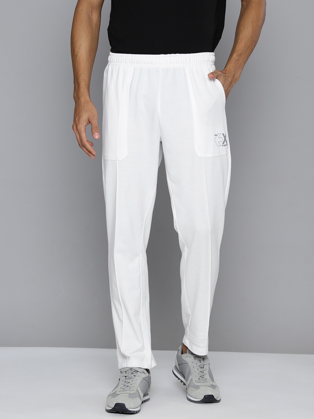 

HRX by Hrithik Roshan Men Regular Fit Casual Track Pants, White