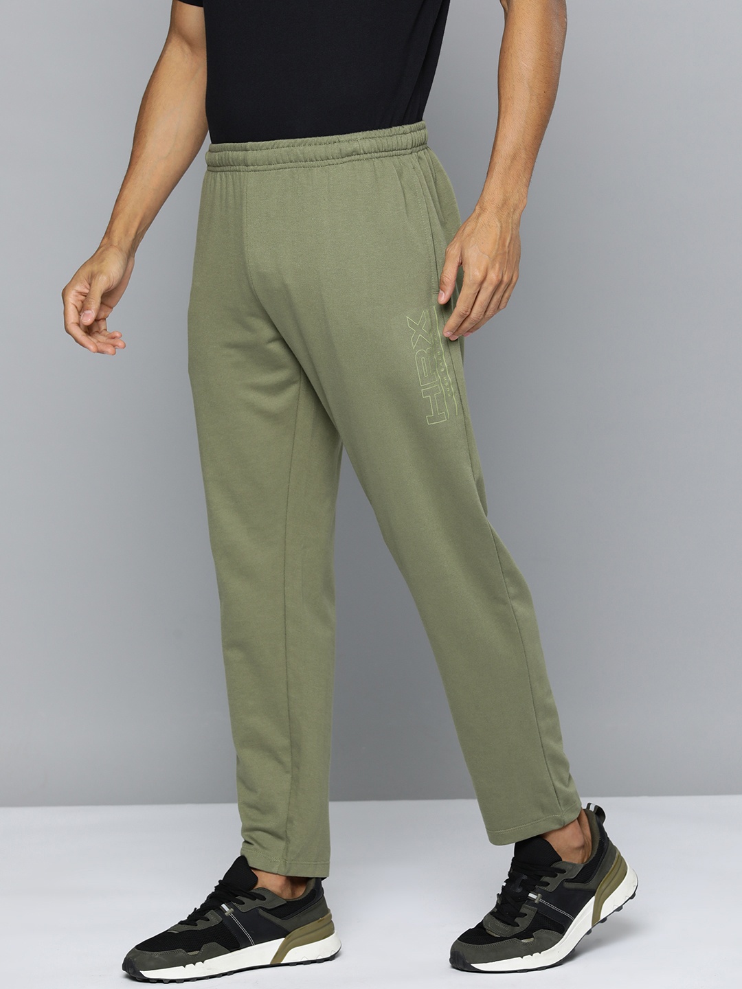 

HRX by Hrithik Roshan Men Lifestyle Track Pants, Olive