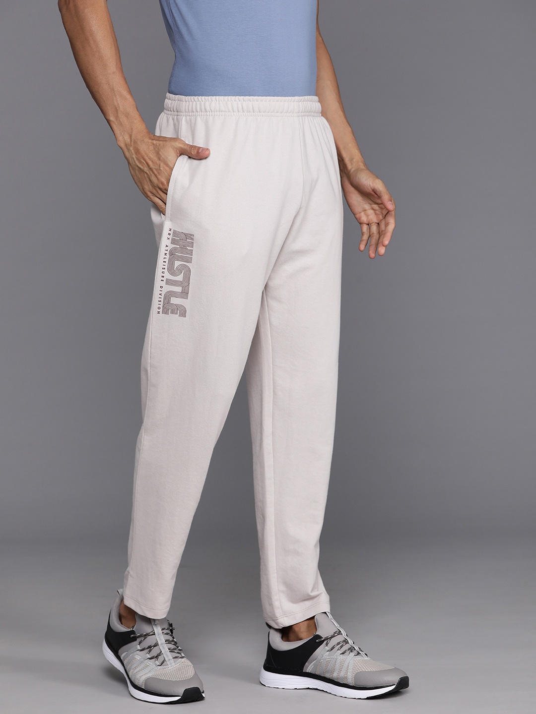 

HRX by Hrithik Roshan Men Lifestyle Track Pants, Beige