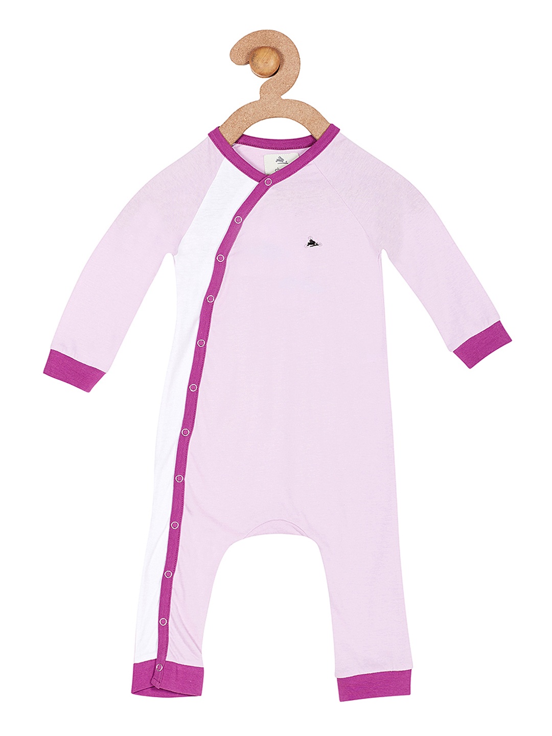 

Cherry Crumble Kids Pink Rompers