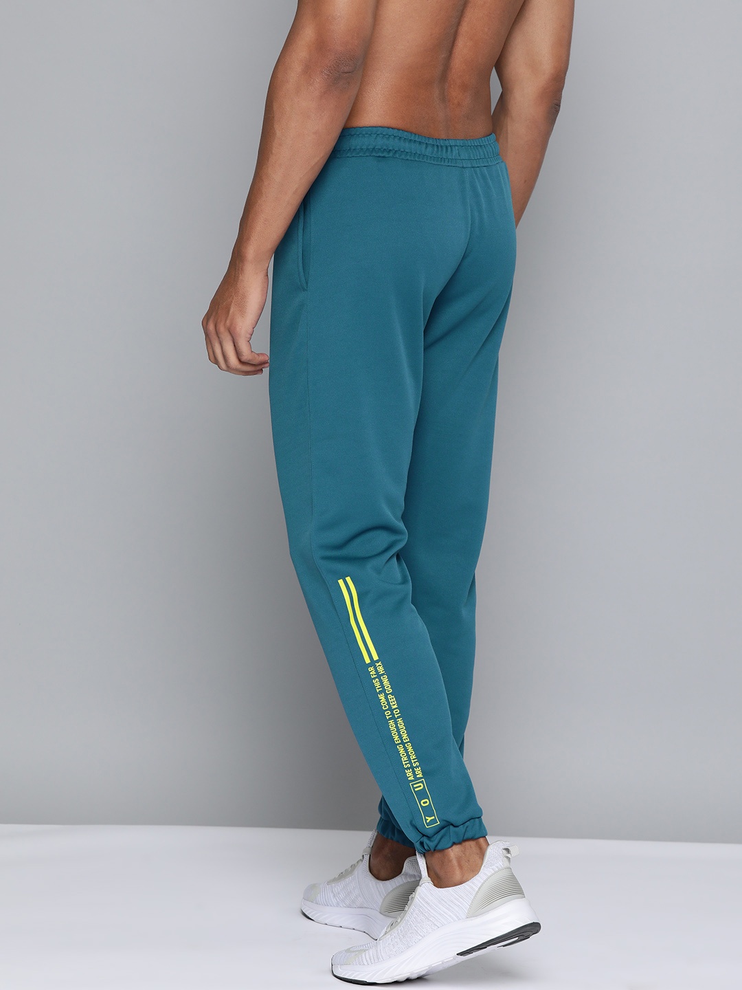 

HRX by Hrithik Roshan Men Training Rapid-Dry Joggers, Teal