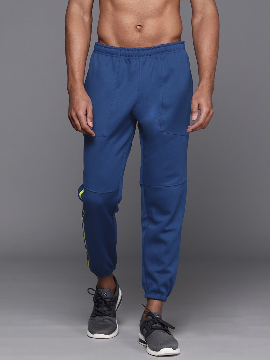 

HRX by Hrithik Roshan Men Rapid-Dry Training Joggers, Blue