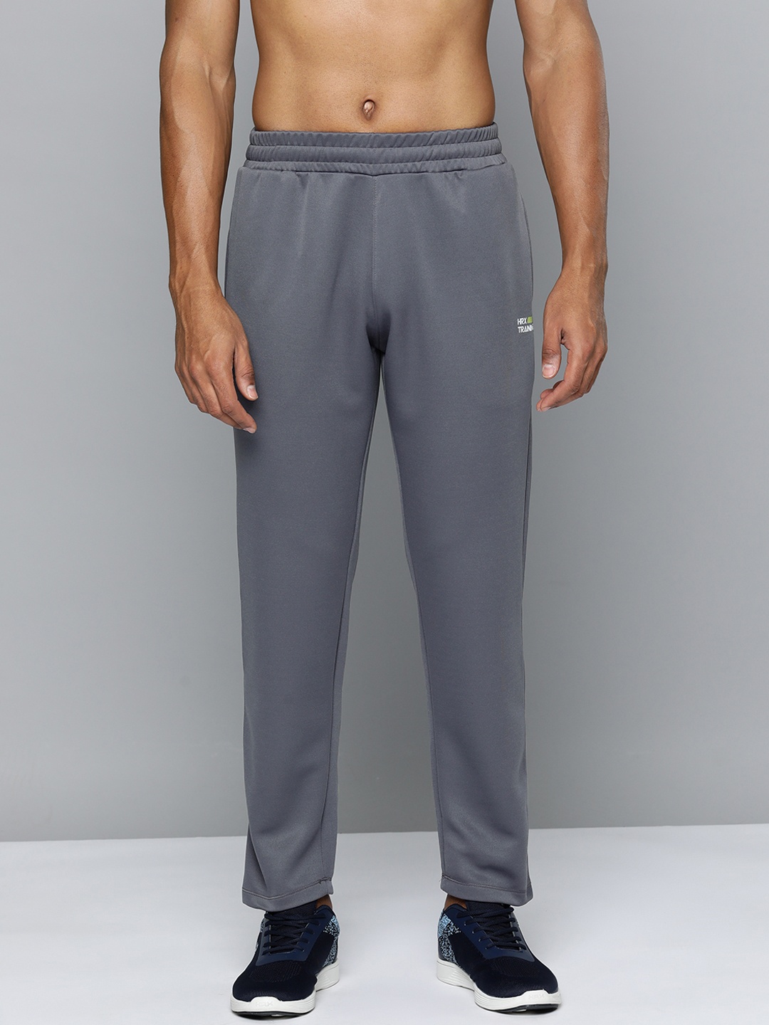 

HRX by Hrithik Roshan Rapid-Dry Men Training Track Pants, Grey