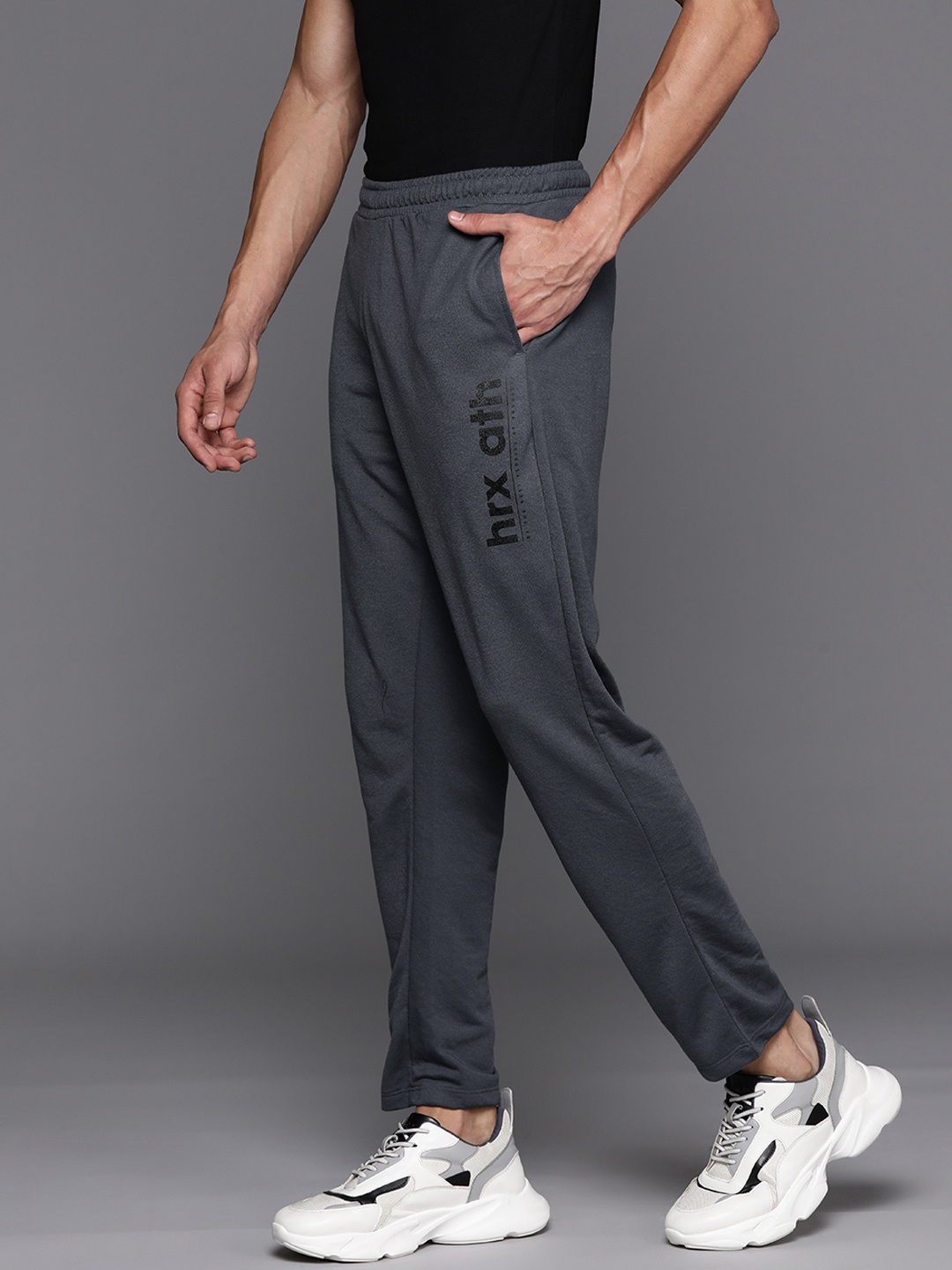 

HRX by Hrithik Roshan Men Lifestyle Track Pants, Charcoal