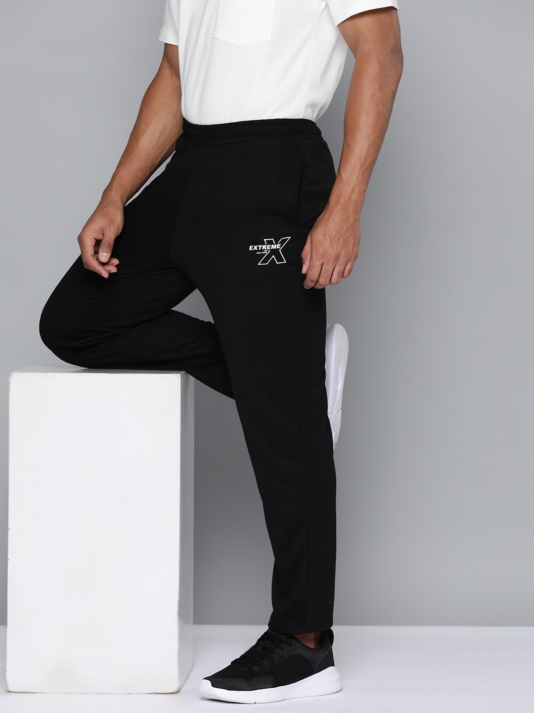 

HRX by Hrithik Roshan Men Lifestyle Track Pants, Black