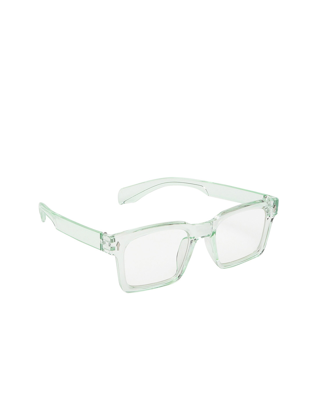 

ALIGATORR Unisex Wayfarer Sunglasses With UV Protected Lens AGR_5632_L, Transparent