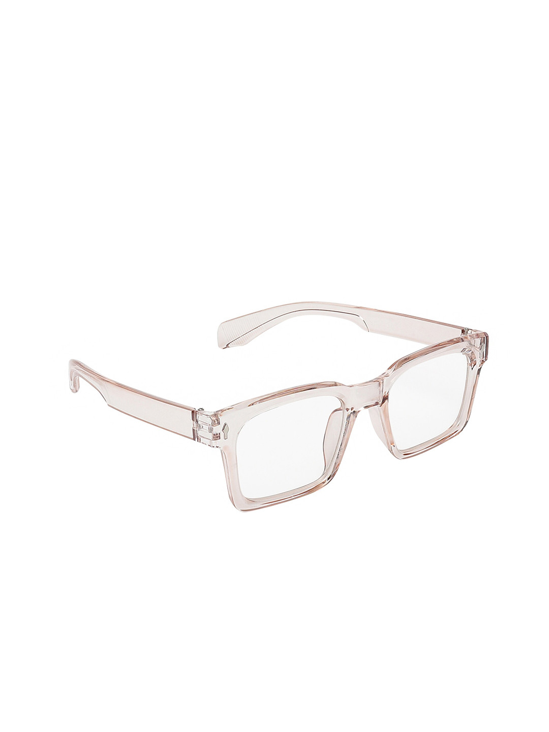 

ALIGATORR Unisex Clear Lens & Wayfarer Sunglasses with UV Protected Lens, Transparent