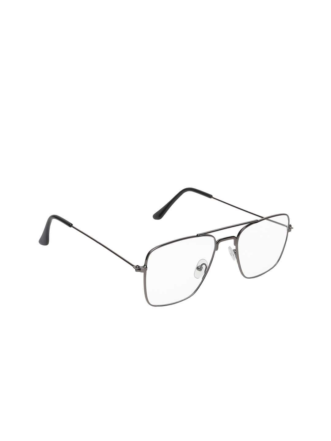 

ALIGATORR Unisex Clear Lens & UV Protected Lens Sunglasses, Transparent