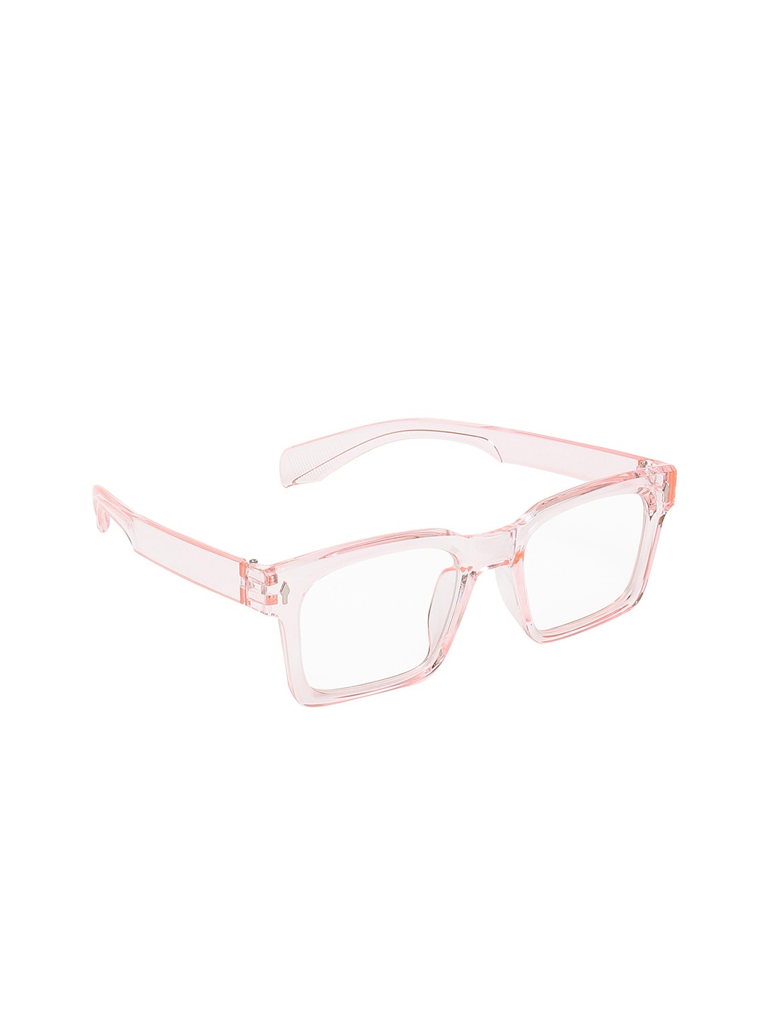 

GARTH Unisex Clear Wayfarer Sunglasses With UV Protected Lens, Transparent