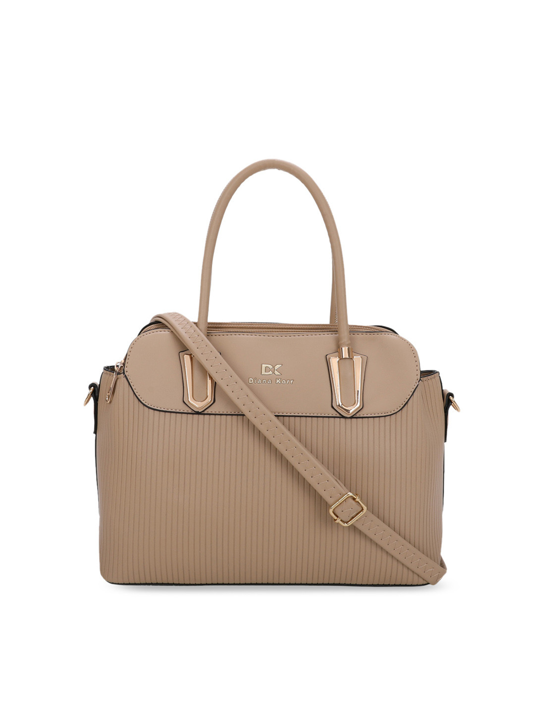 

Diana Korr Structured Handheld Bag, Beige