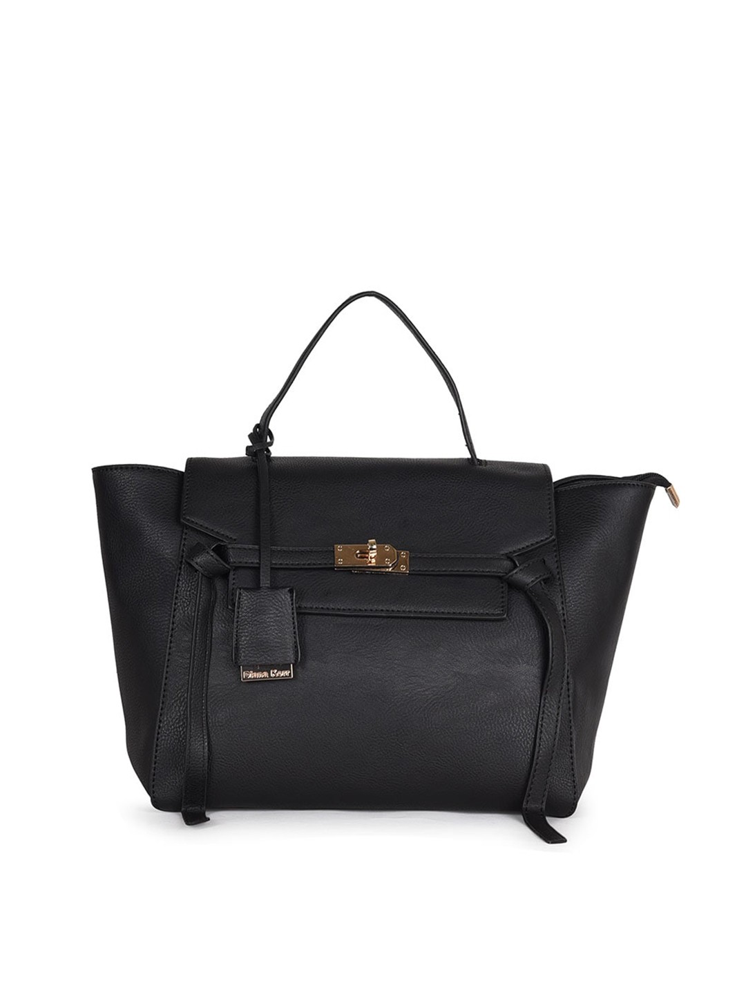 

Diana Korr PU Structured Satchel Bag, Black