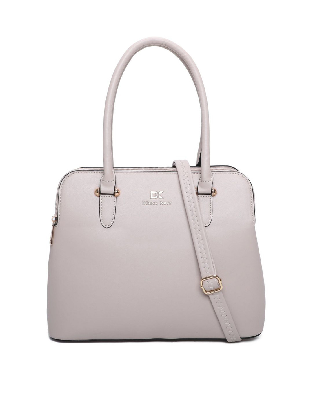 

Diana Korr PU Structured Shoulder Bag, Beige