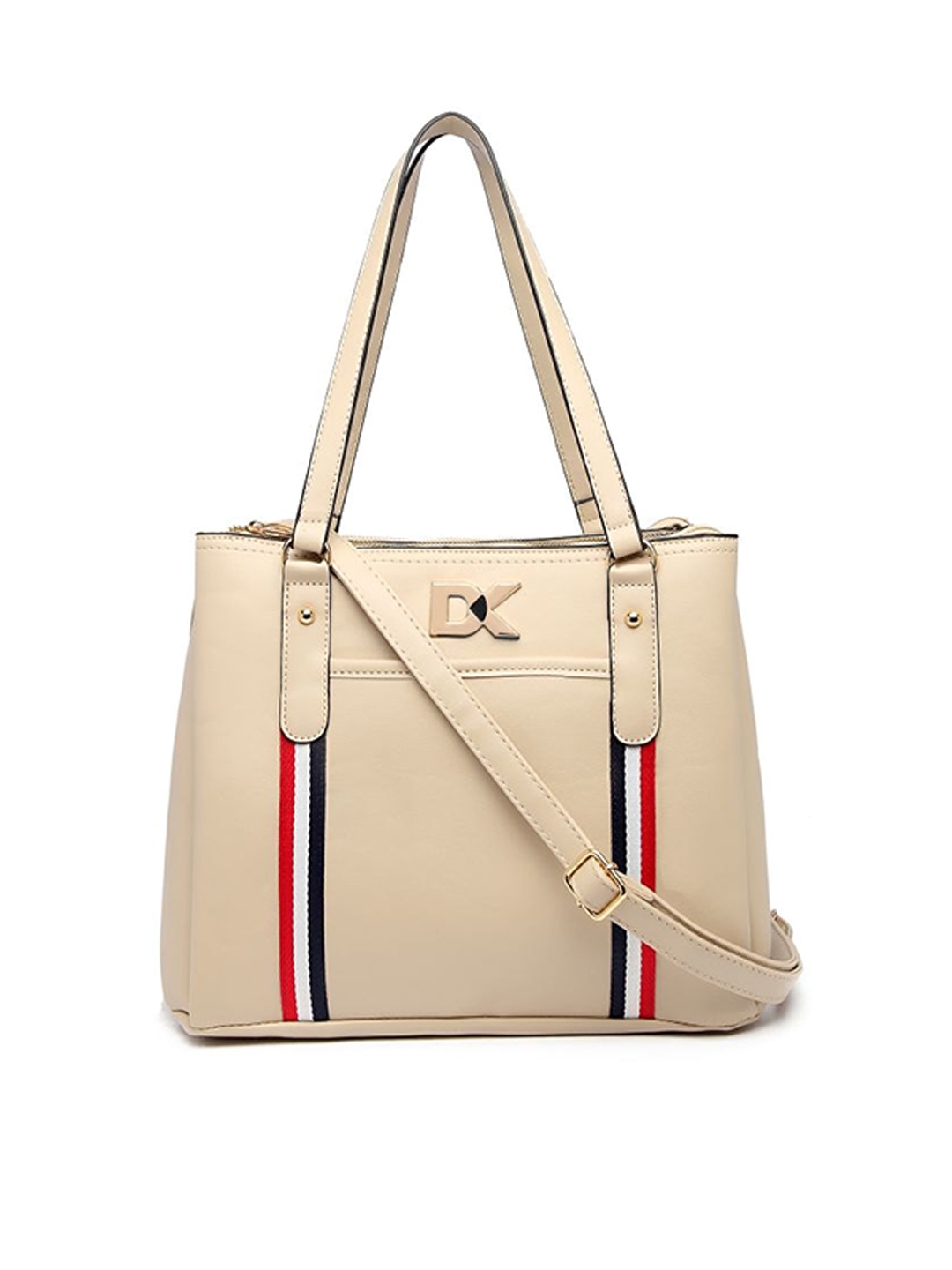 

Diana Korr Structured Handheld Bag, Cream