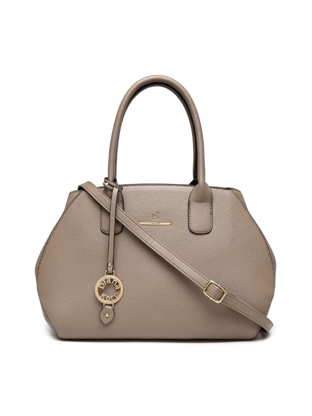 

Diana Korr Textured Shopper Handheld Bag, Khaki