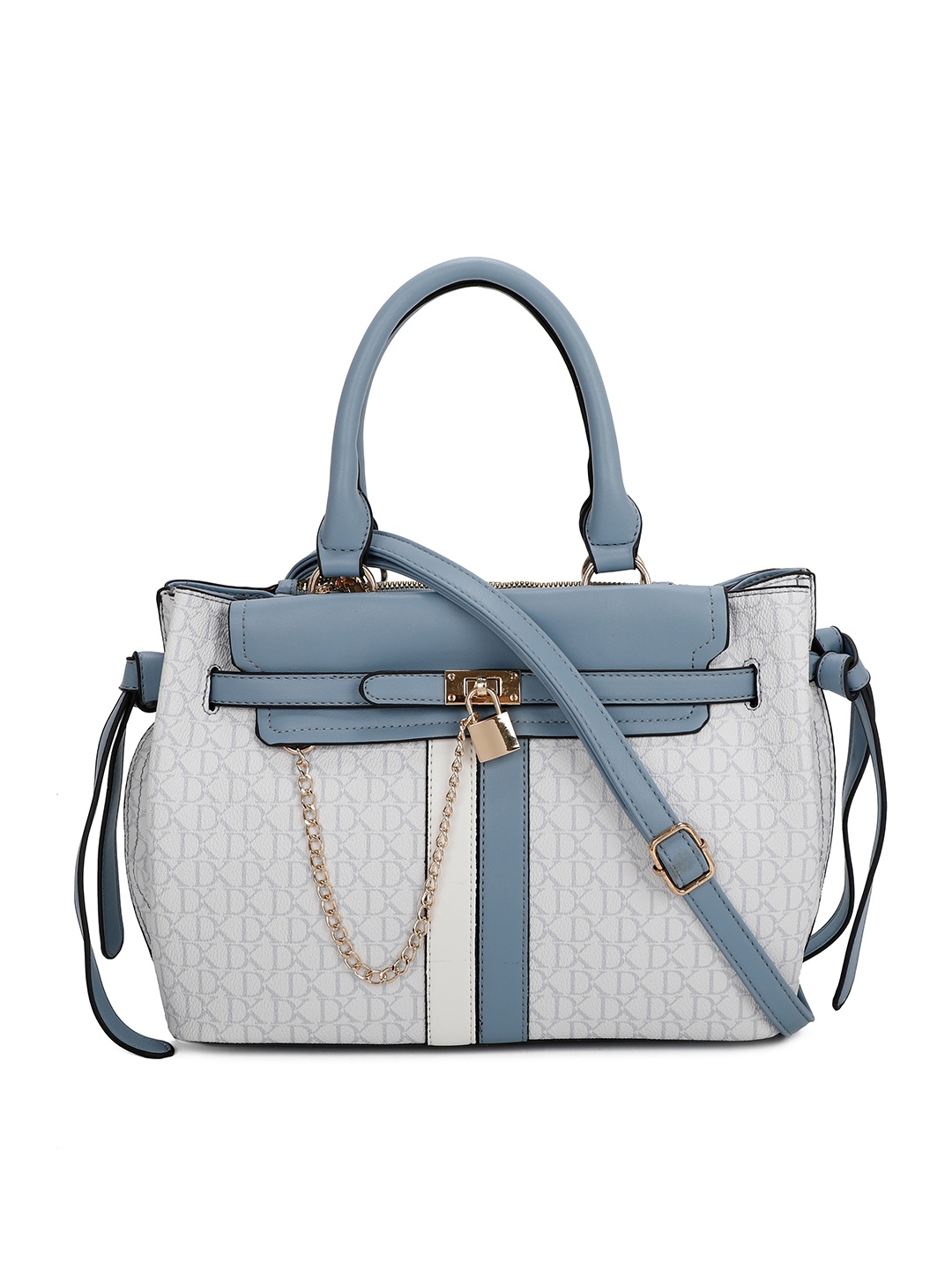 

Diana Korr Textured Structured Handheld Bag, Blue