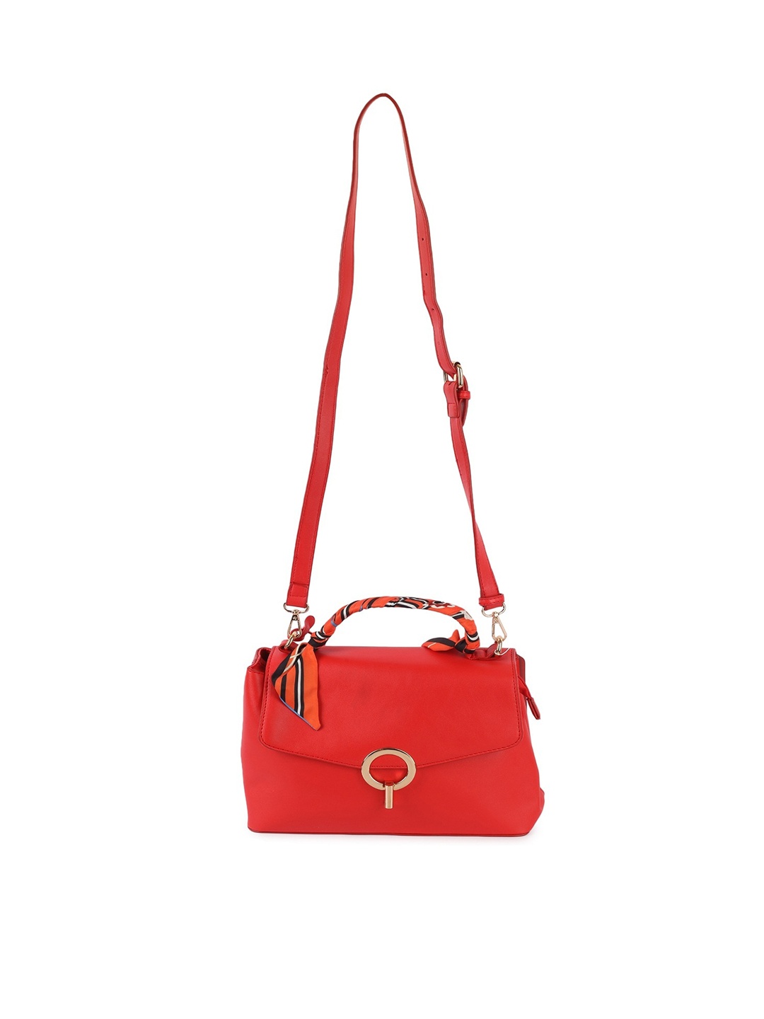 

Diana Korr Women Structured Sling Bag, Red