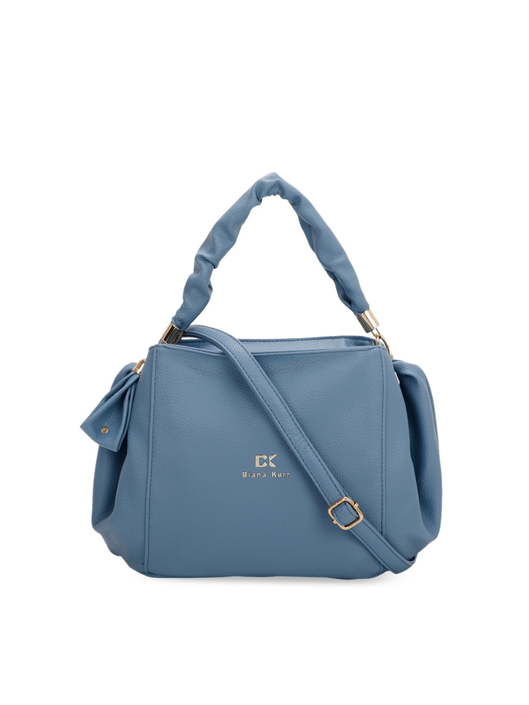 

Diana Korr PU Structured Handheld Bag With Tasselled, Blue