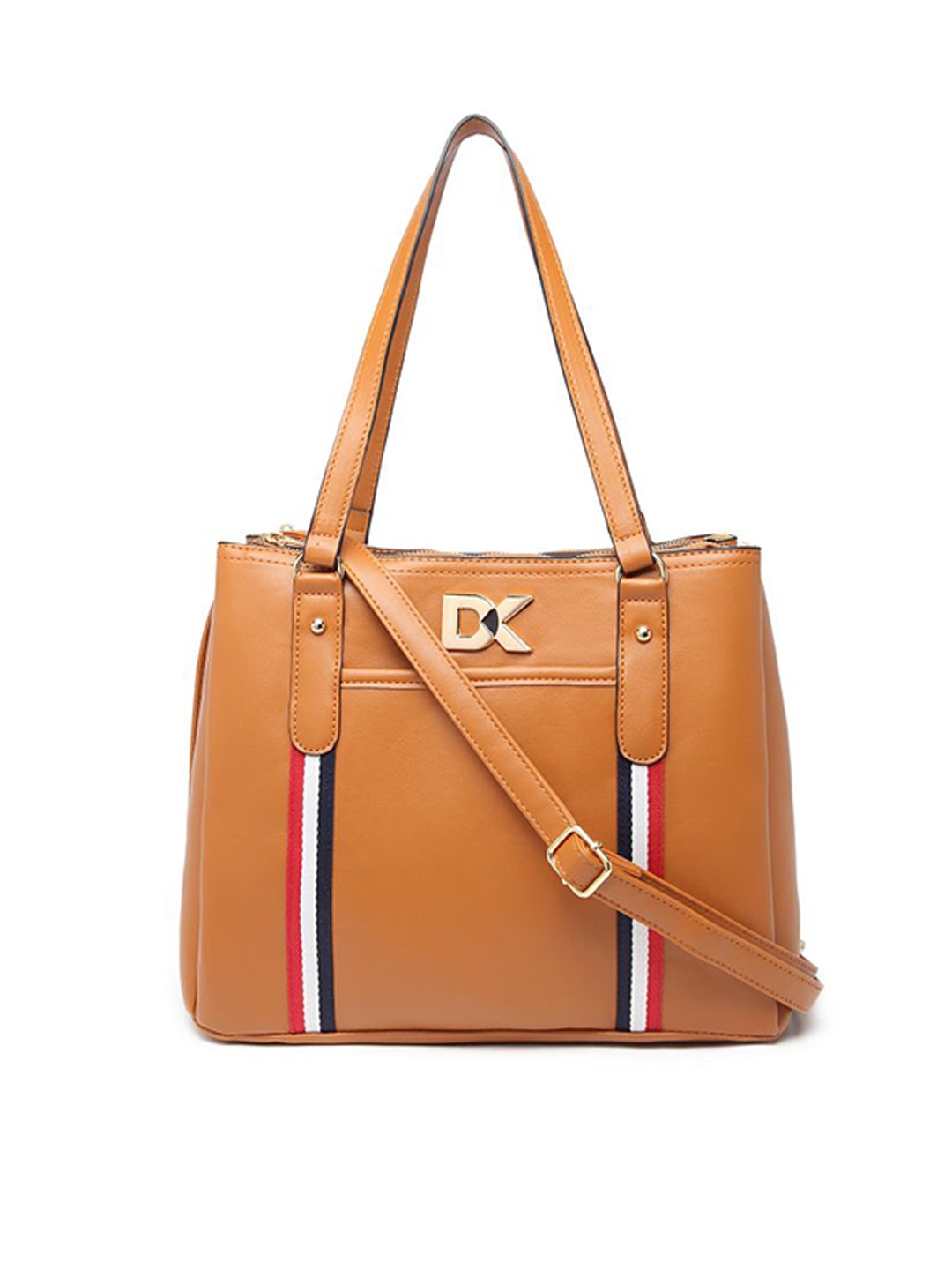 

Diana Korr PU Structured Hobo Bag With Tasselled, Tan