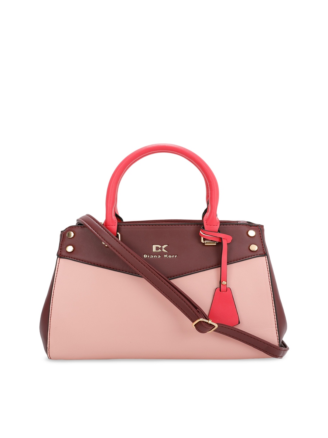 

Diana Korr Structured Handheld Bag, Pink