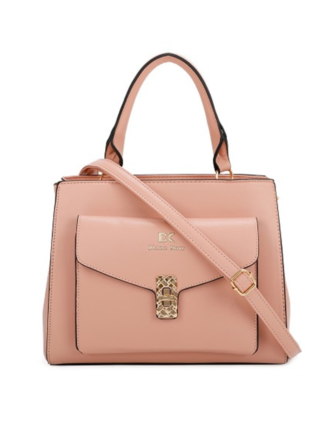 

Diana Korr Structured Handheld Bag, Peach