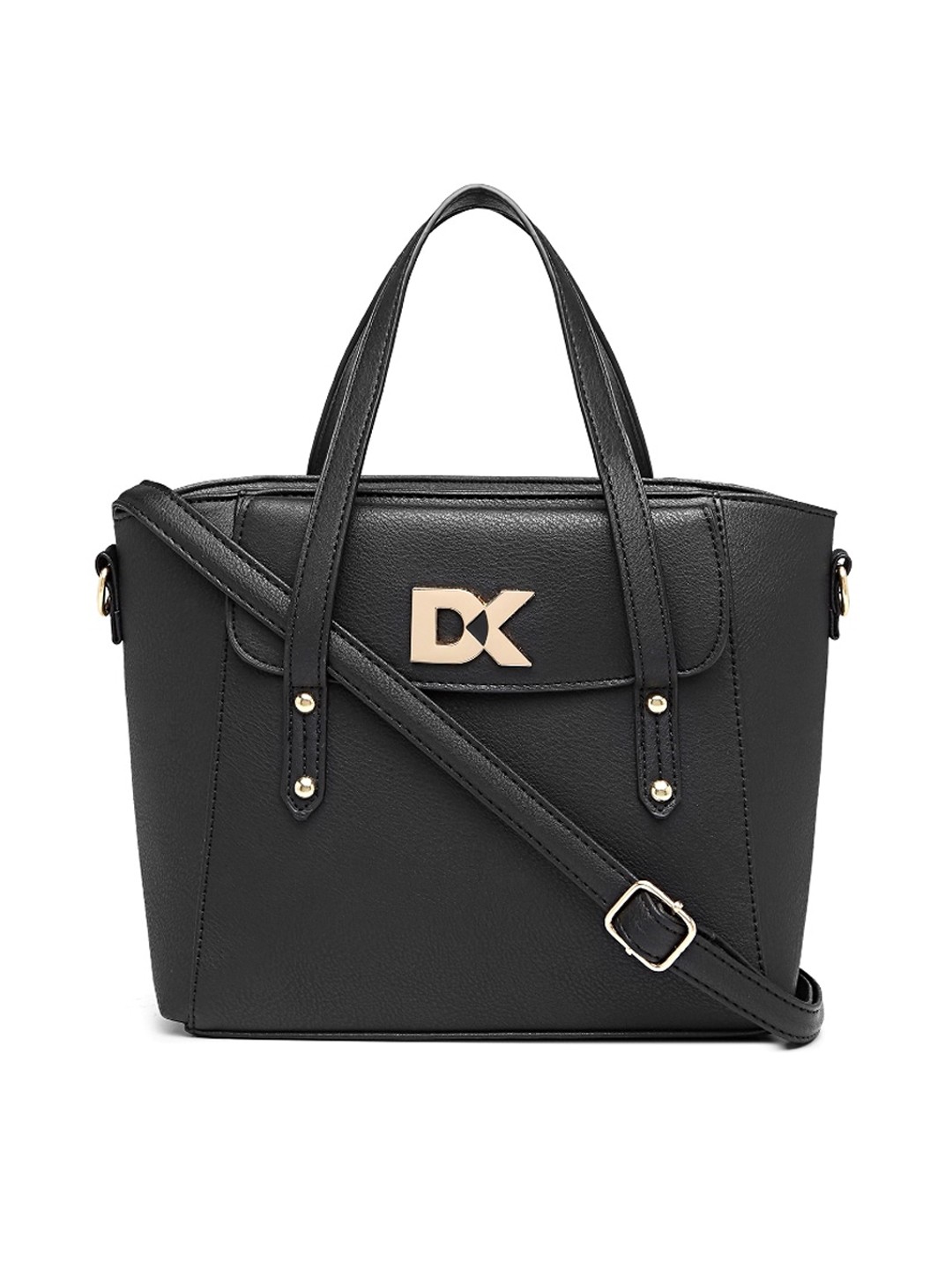 

Diana Korr PU Structured Satchel, Black