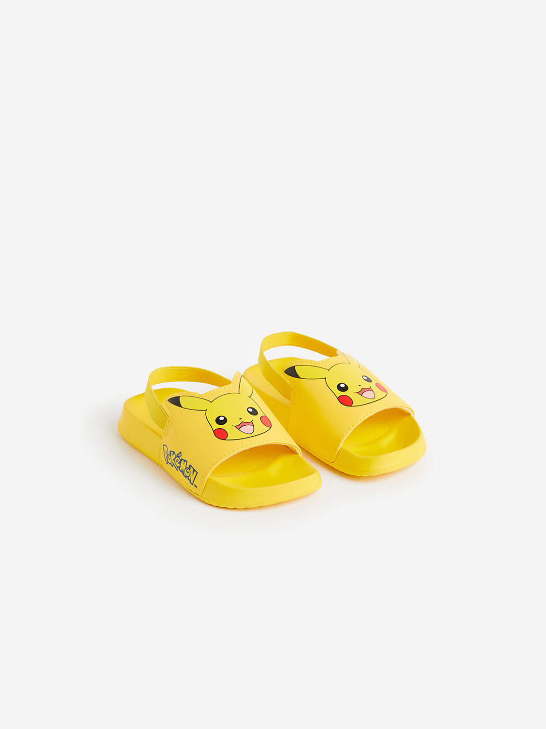 

H&M Girls Printed Pool Shoes, Yellow