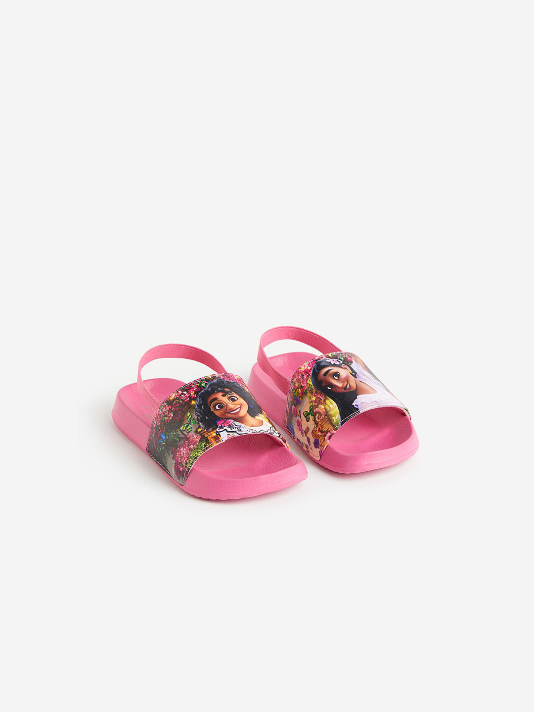 

H&M Girls Printed Pool Shoes, Pink