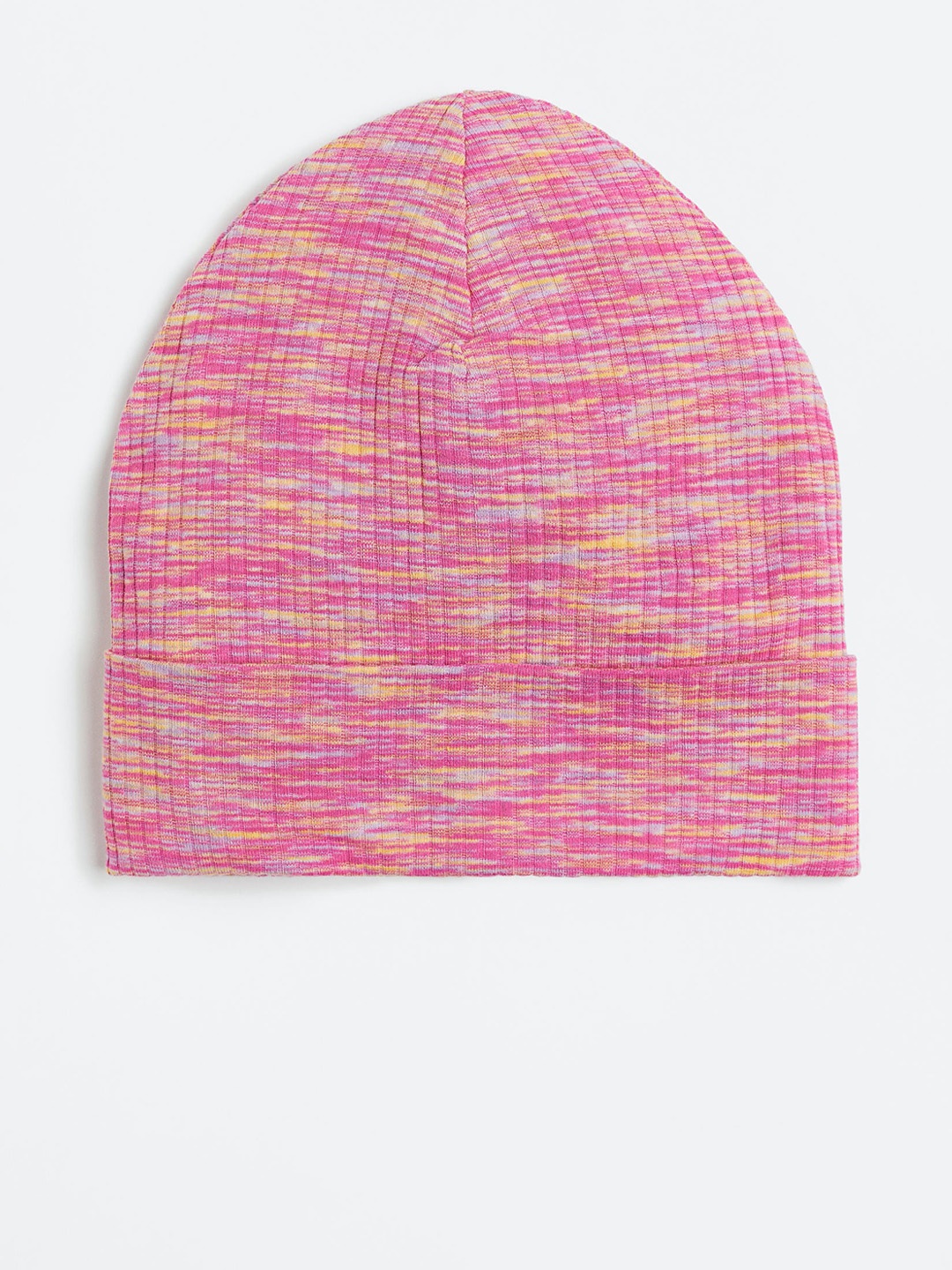 

H&M Girls Ribbed Jersey Hat, Pink