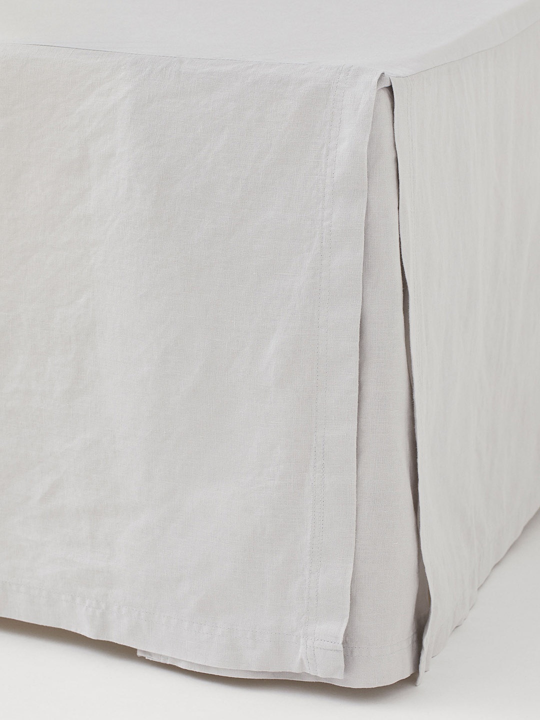 

H&M Grey Linen-Blend Valance