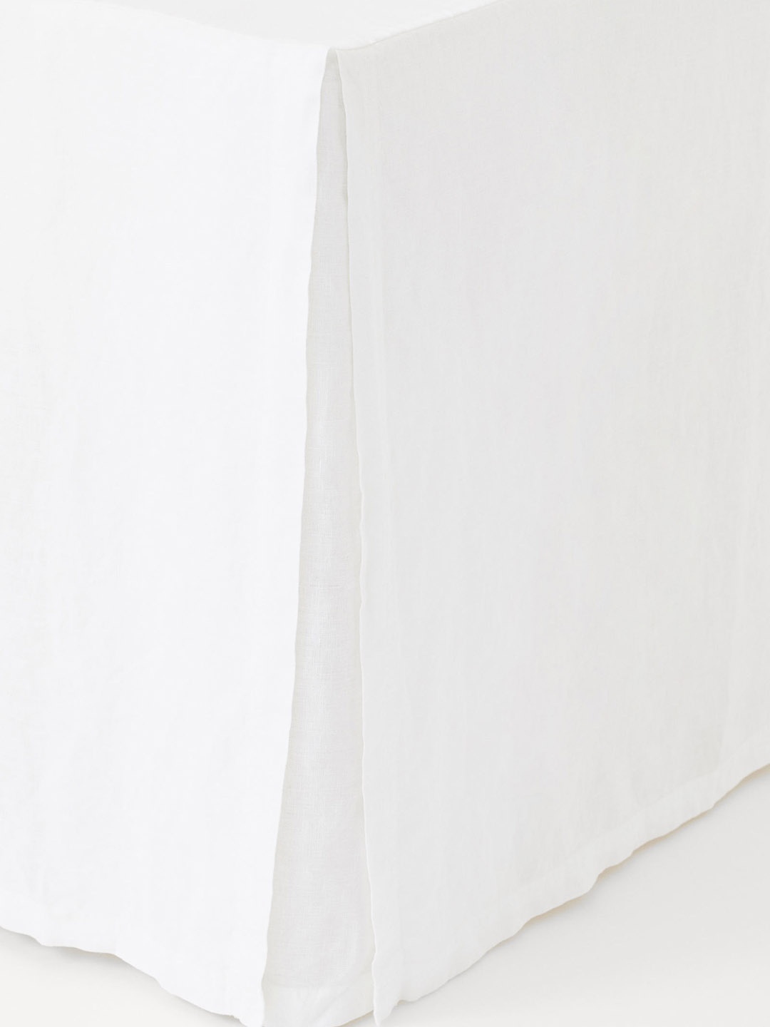 

H&M White Washed Linen Valance
