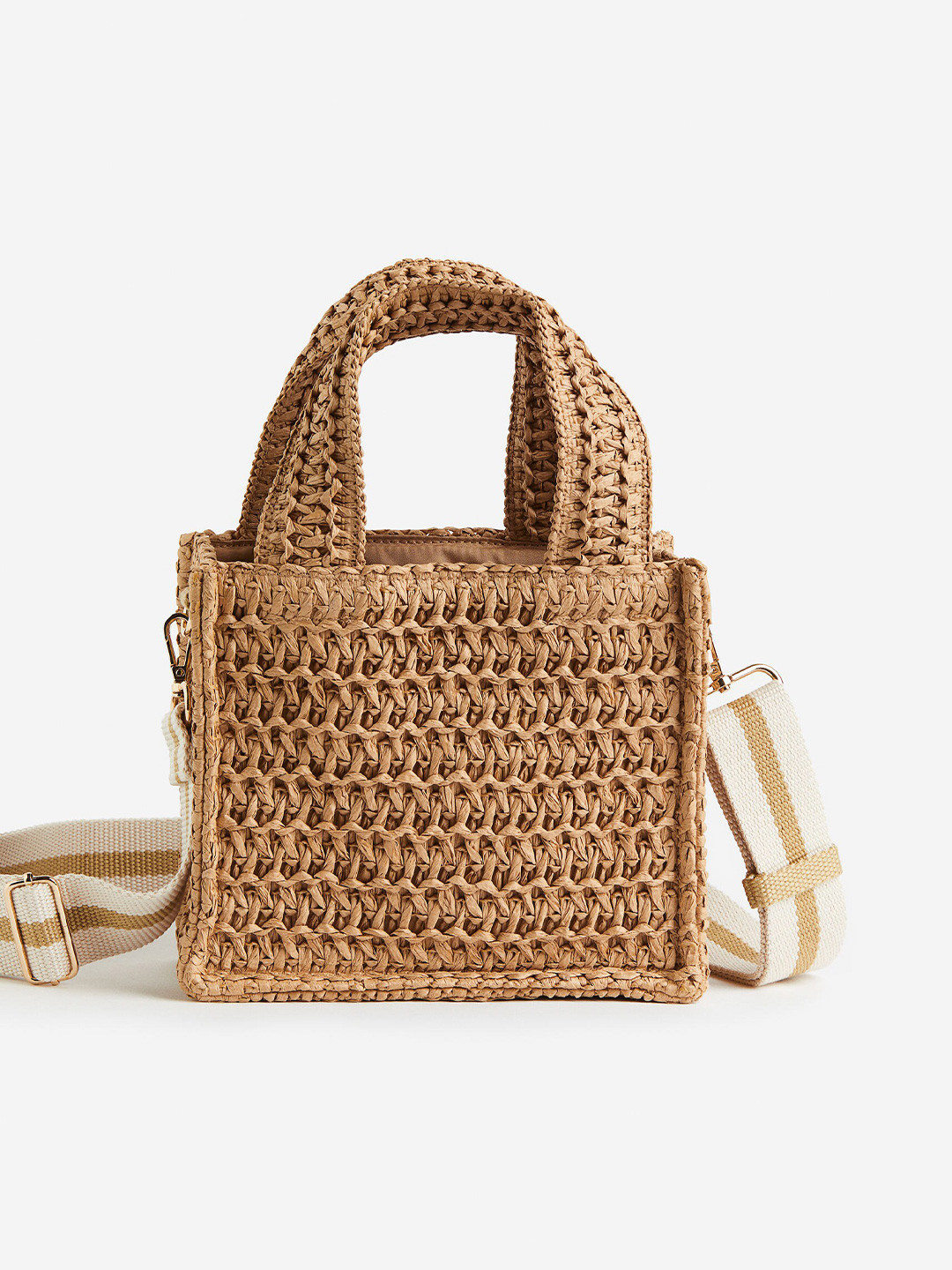 

H&M Small Shoulder Bag, Beige