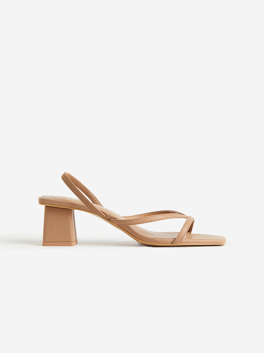

H&M Heeled Sandals, Beige