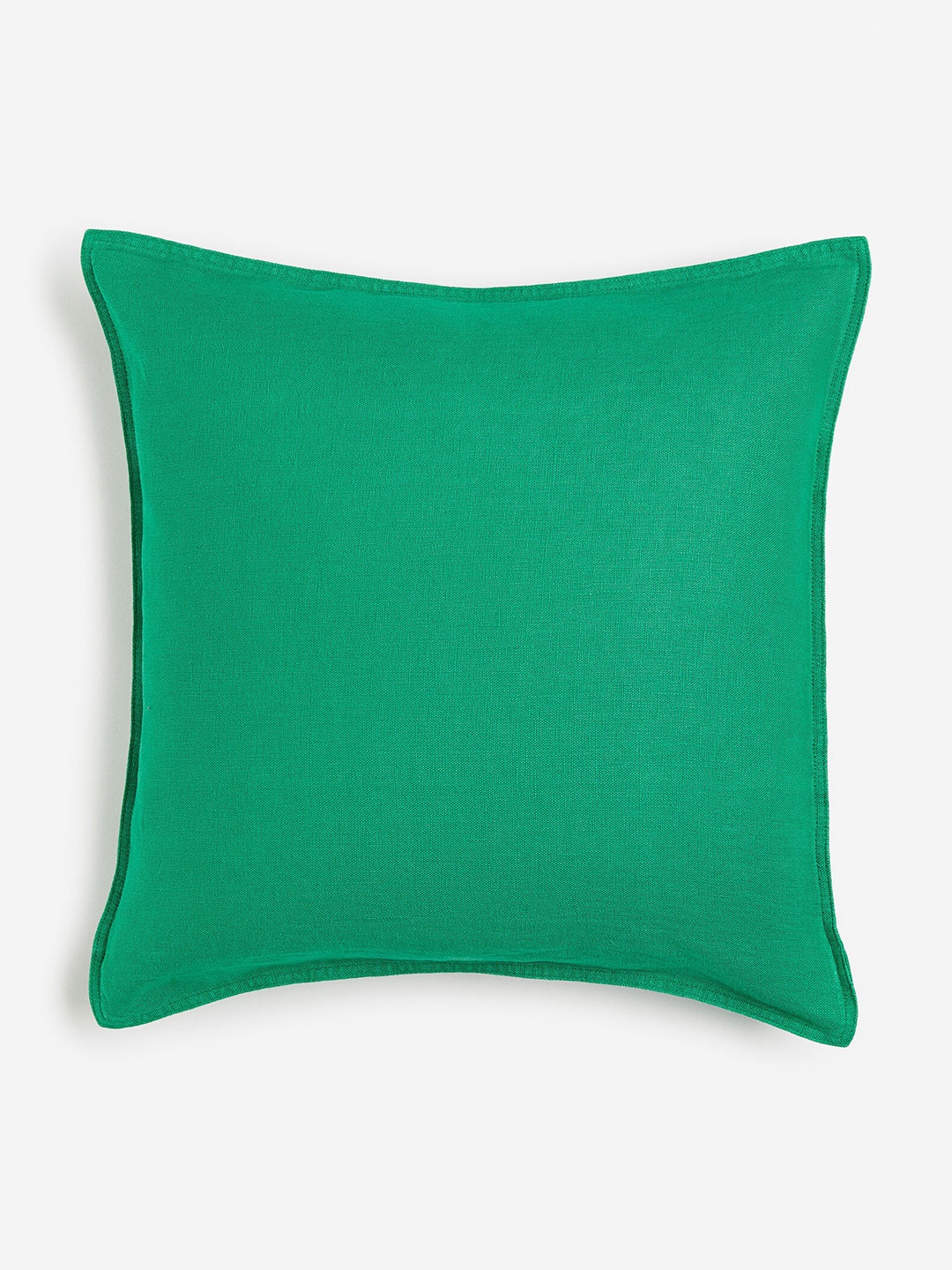 

H&M Green Washed Linen Cushion Cover