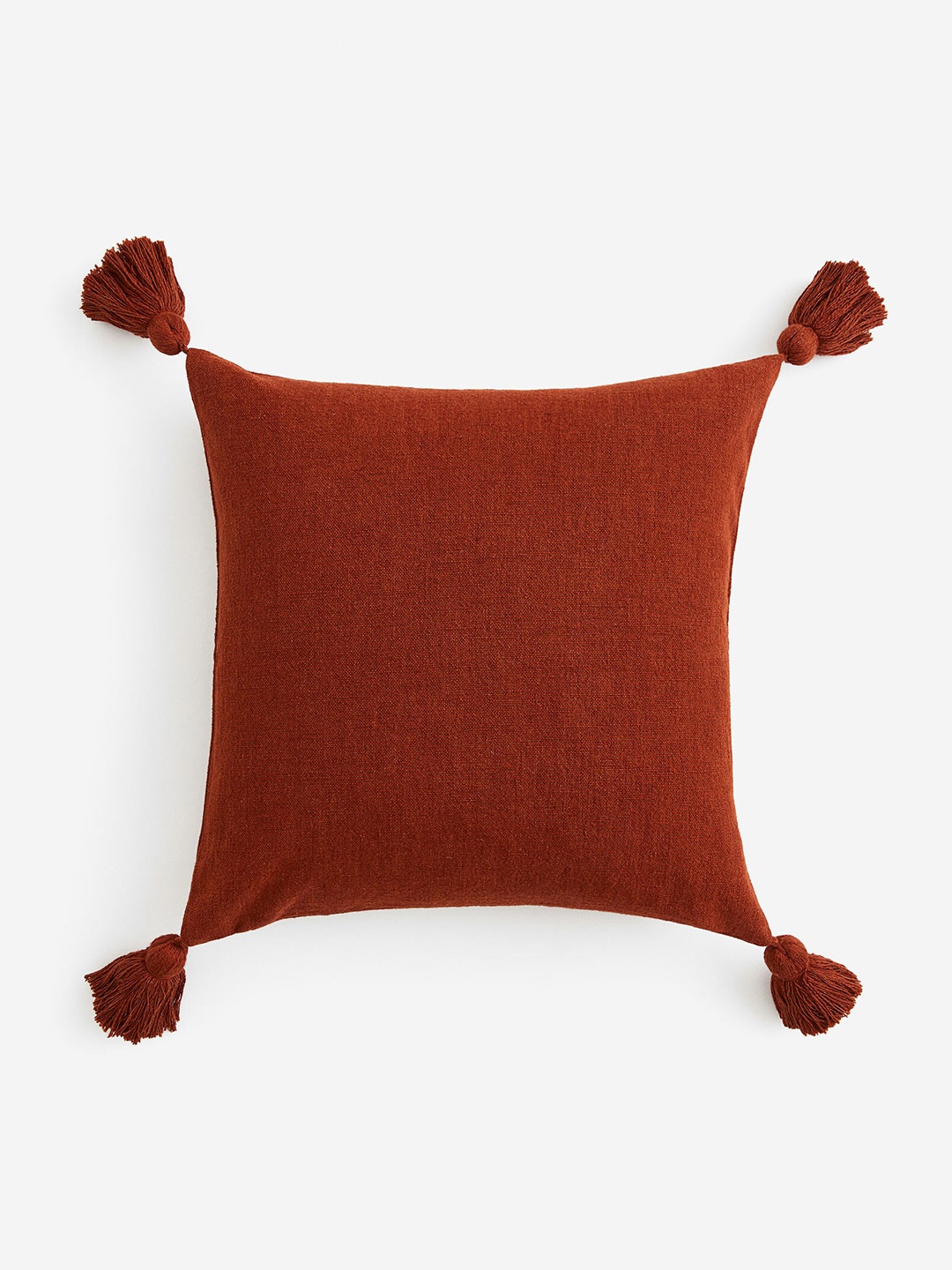 

H&M Red Tasselled Cushion Cover