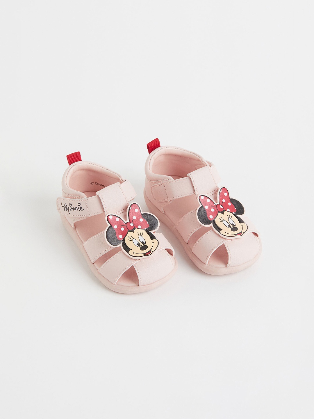 

H&M Boys Motif-Detail Strappy Sandals, Pink