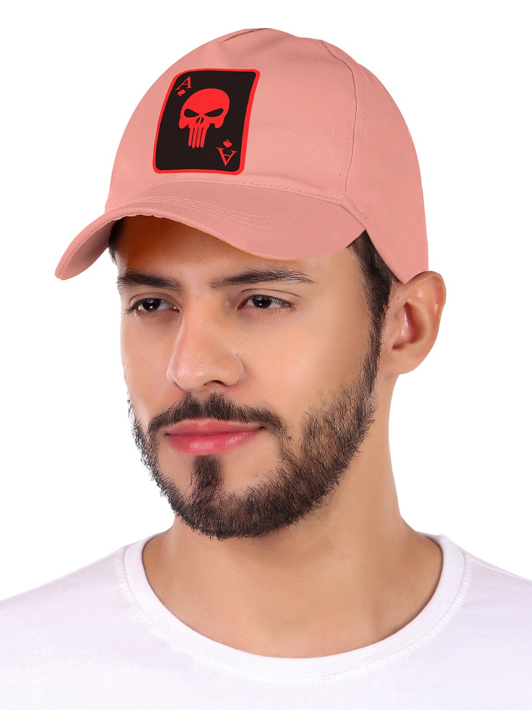 

Knotyy Unisex Printed Baseball Cap, Pink