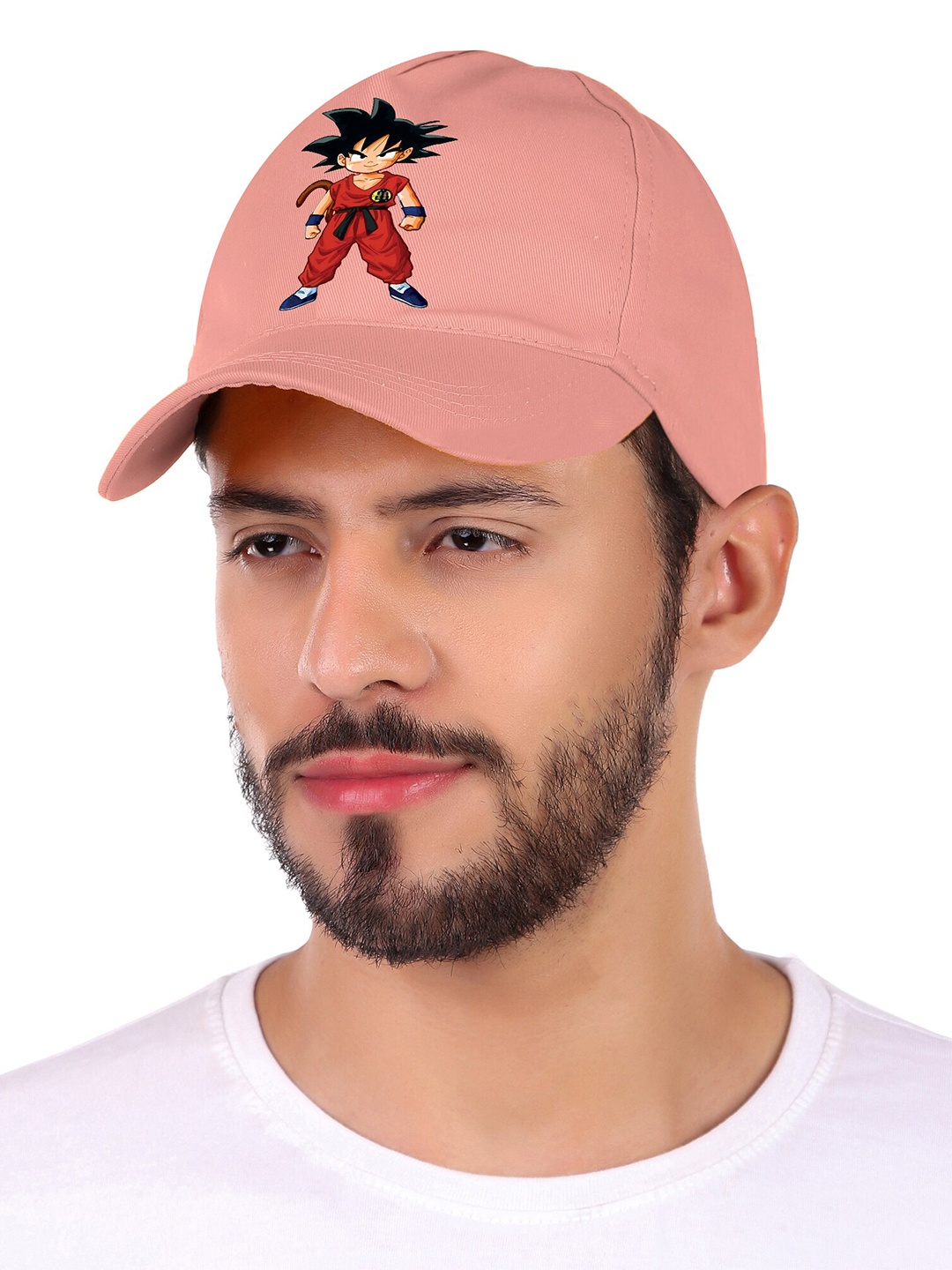 

Knotyy Unisex Kuku Printed Cotton Baseball Cap, Pink