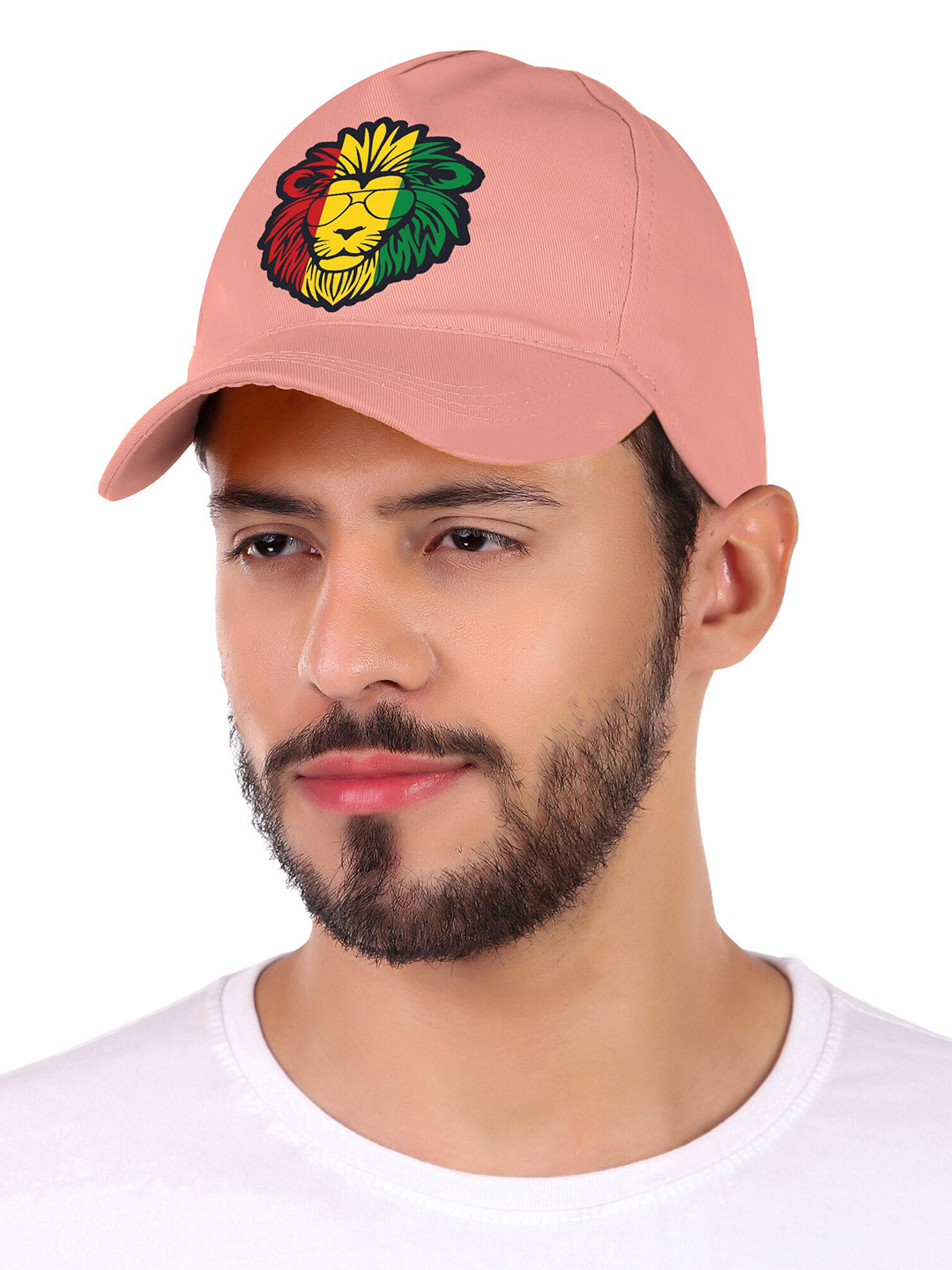 

Knotyy Unisex Printed Baseball Cap, Pink
