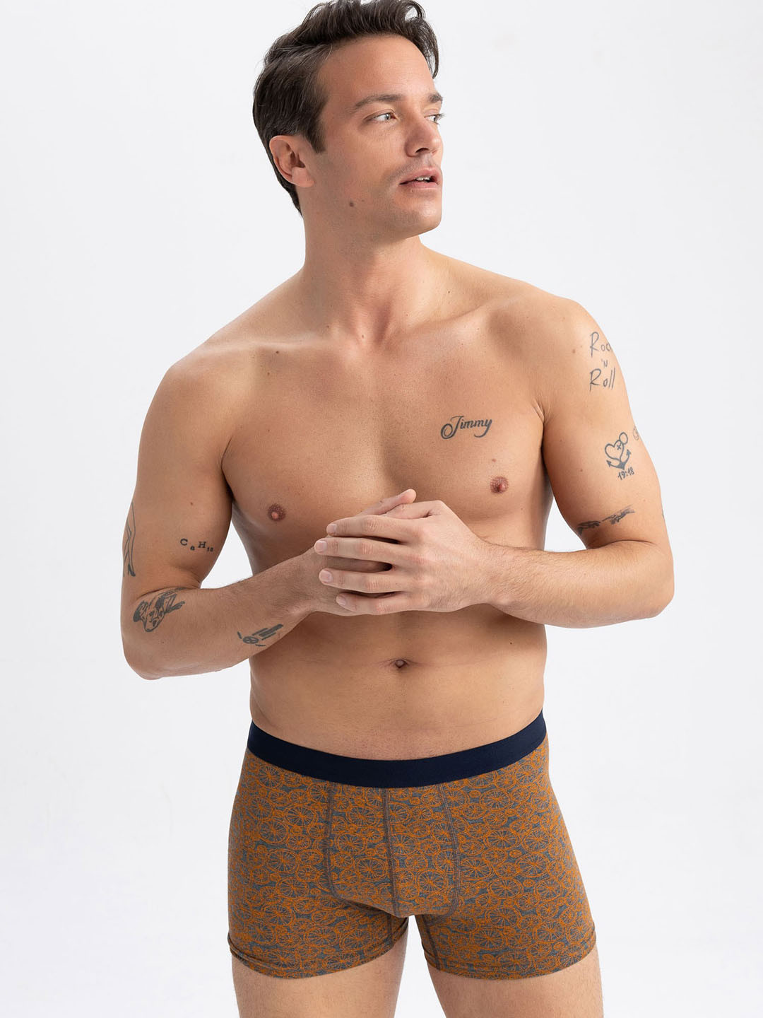 

DeFacto Wheels Printed Trunk 232142493, Grey