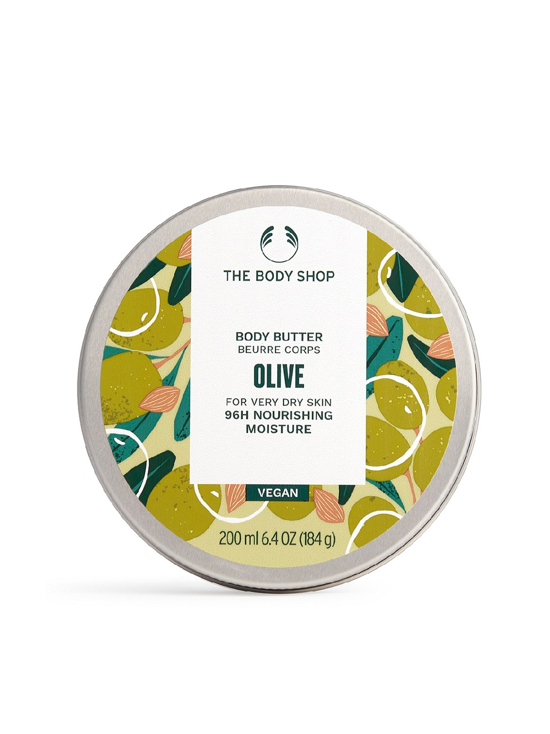 

THE BODY SHOP Olive Sustainable Body Butter 200 ml, Green